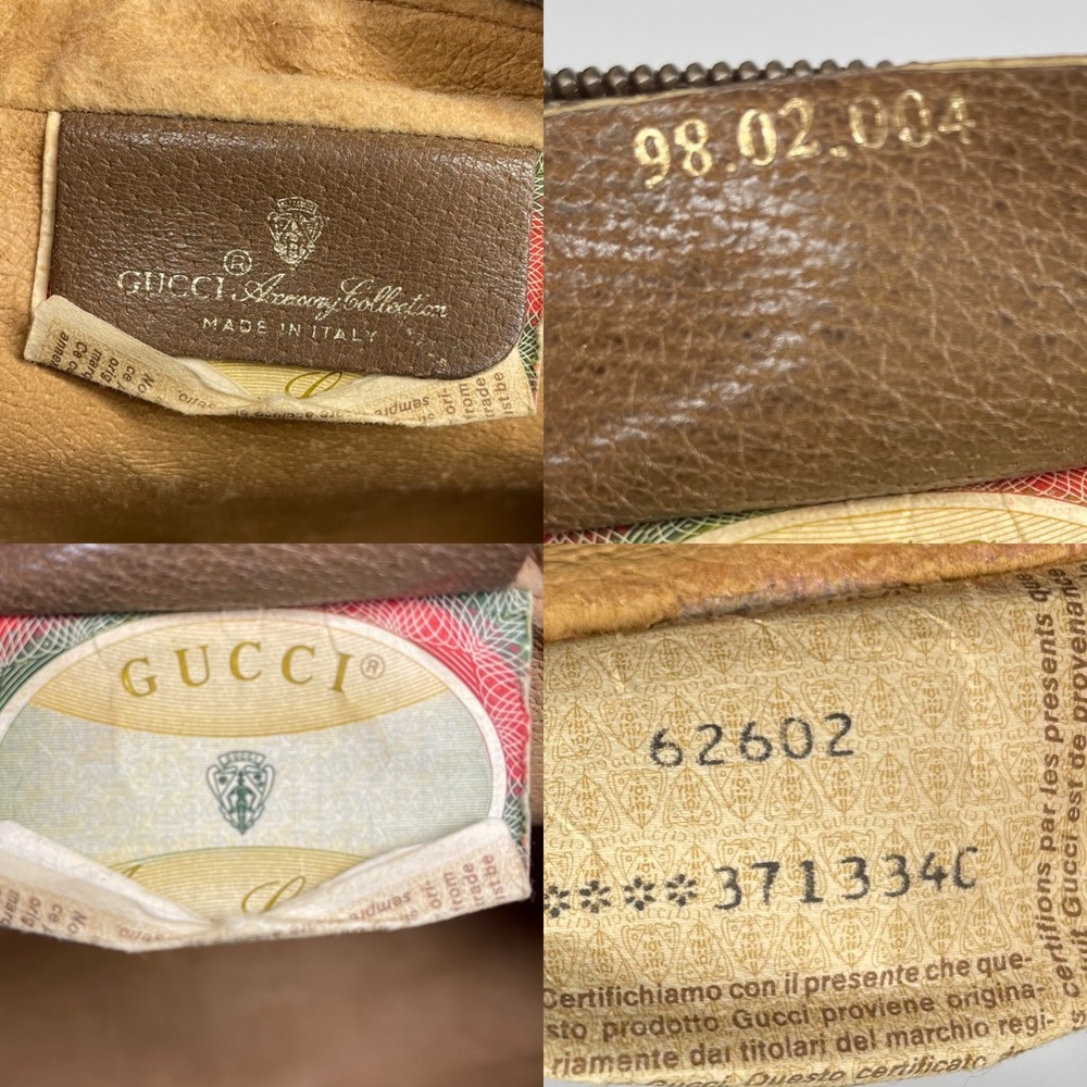 🔴SOLD🔴GUCCI Vintage Sherry Line GG Web PVC Canvas Browns Crossbody Bag - Picture 6 of 16